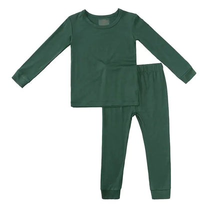 Snoozysoft Bamboo Fiber Toddler Kids Pajamas Set