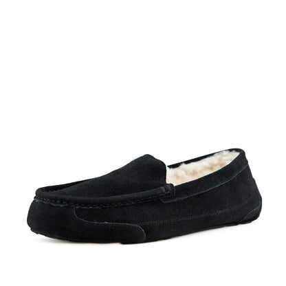 Snoozysoft Fluffy Men's Slippers Toasty Black