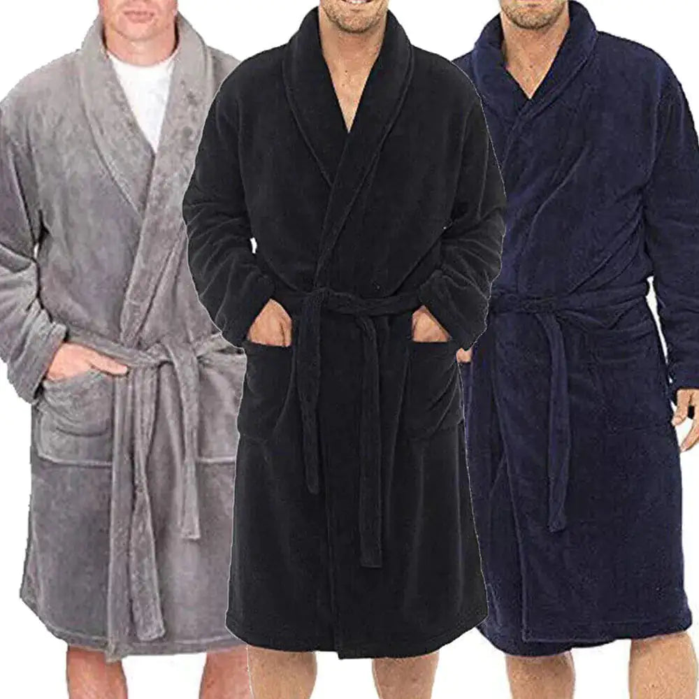 Snoozysoft Casual Flannel Robe