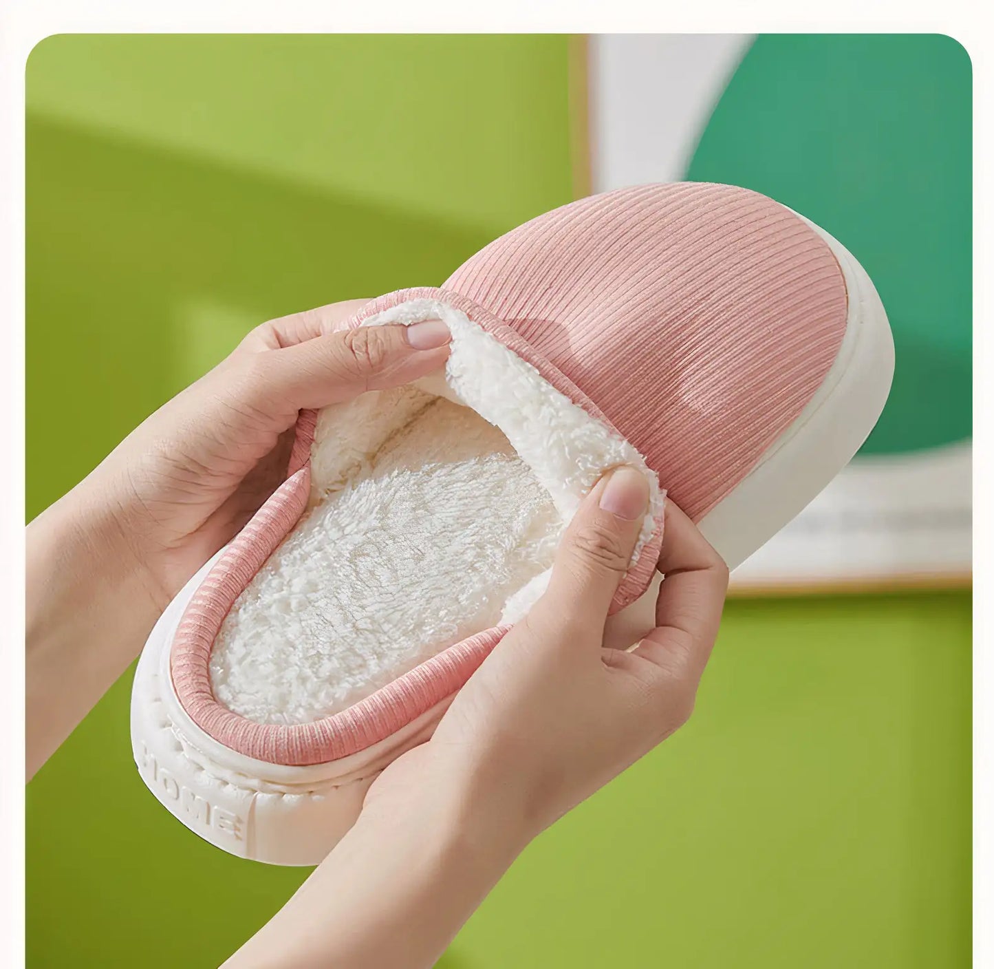 Snoozysoft Cozy Knit Winter Slippers