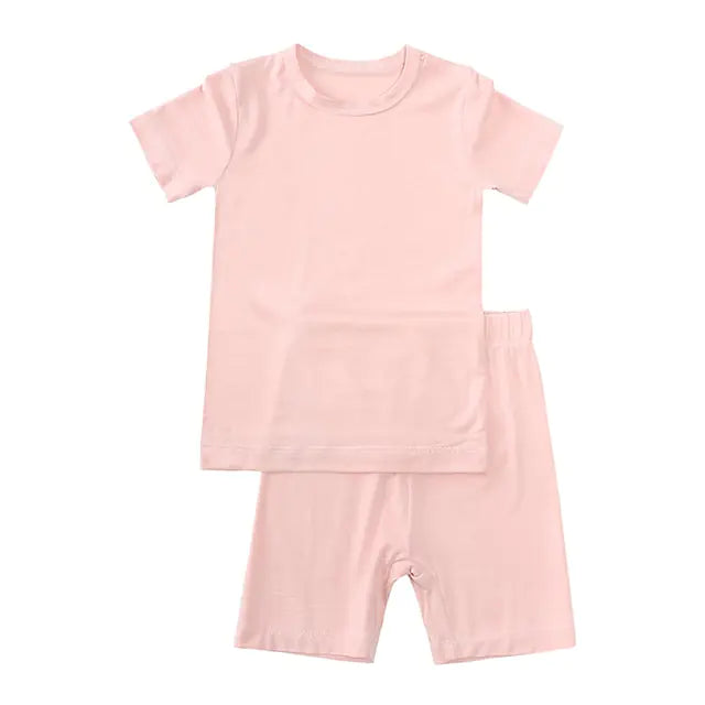 Snoozysoft Bamboo Fiber Toddler Kids Pajamas Set