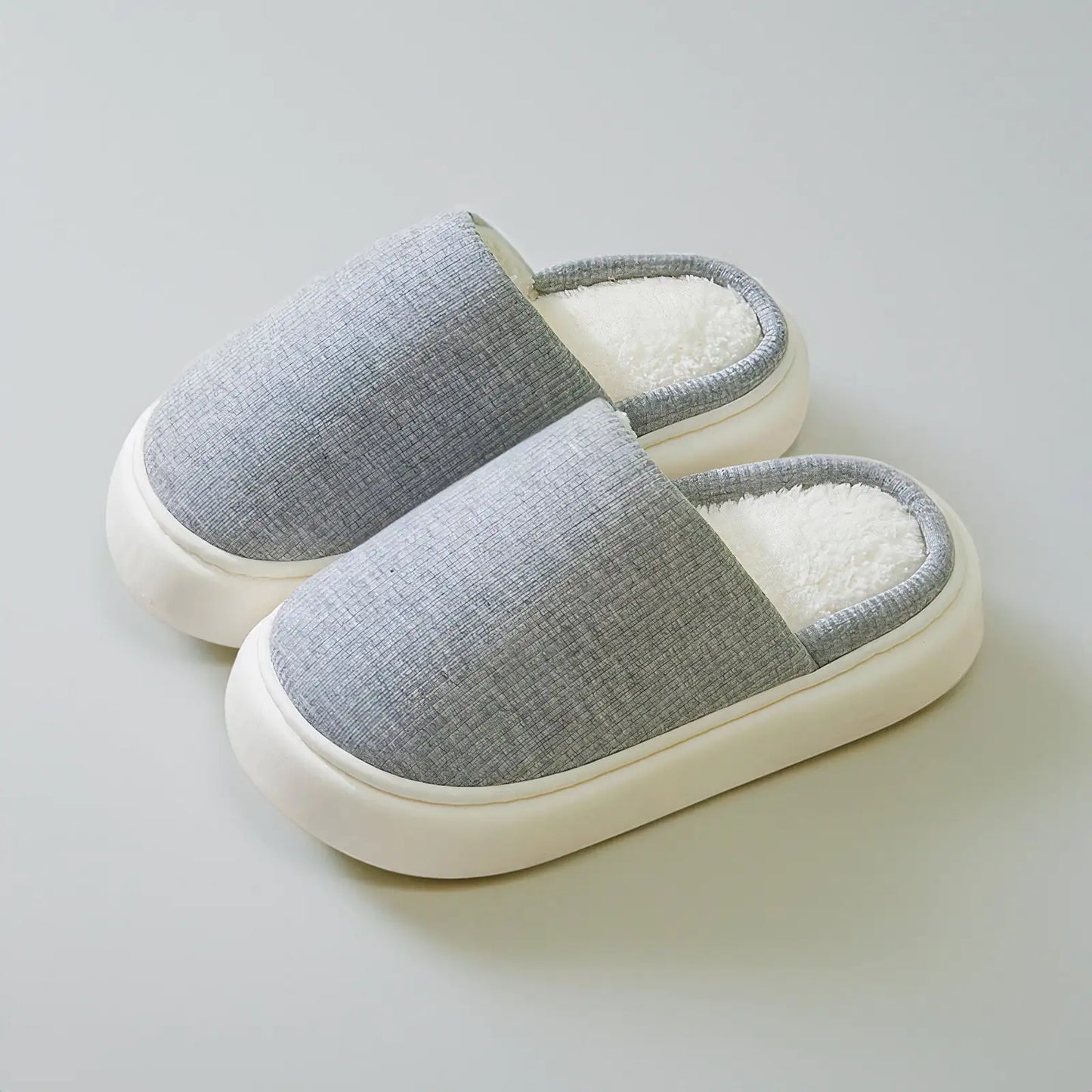 Snoozysoft Cozy Knit Winter Slippers