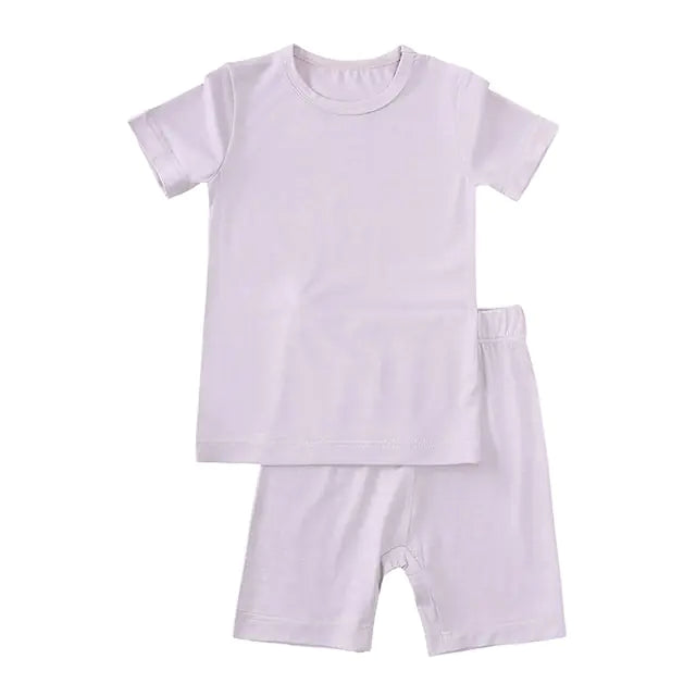 Snoozysoft Bamboo Fiber Toddler Kids Pajamas Set