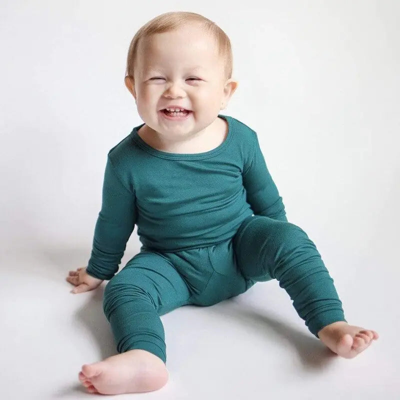 Snoozysoft Bamboo Fiber Toddler Kids Pajamas Set