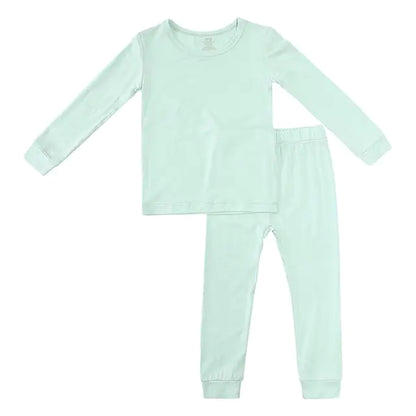 Snoozysoft Bamboo Fiber Toddler Kids Pajamas Set