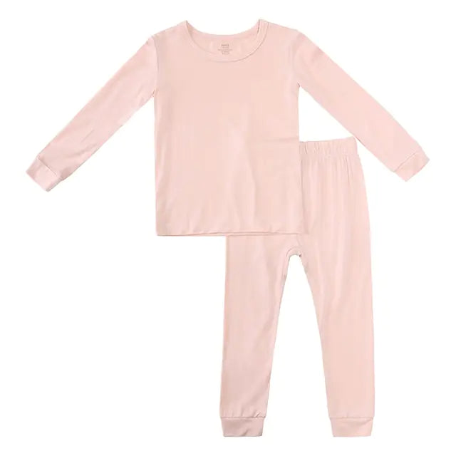 Snoozysoft Bamboo Fiber Toddler Kids Pajamas Set