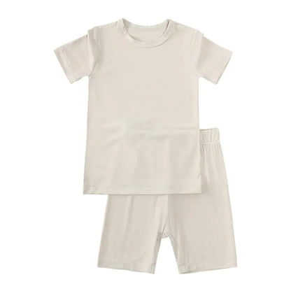 Snoozysoft Bamboo Fiber Toddler Kids Pajamas Set